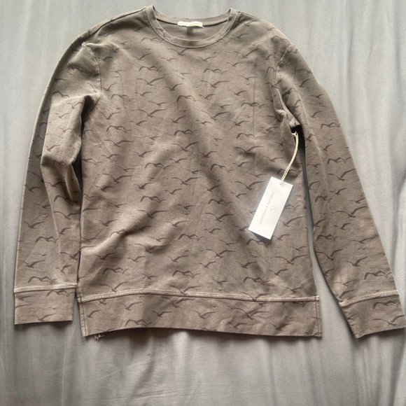 Threads 4 Thought Crew Neck Pull Over Mens Sweatshirt Size Small S NWT - Picture 2 of 5